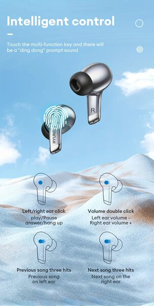 Écouteurs sans fil Hyundai LP5