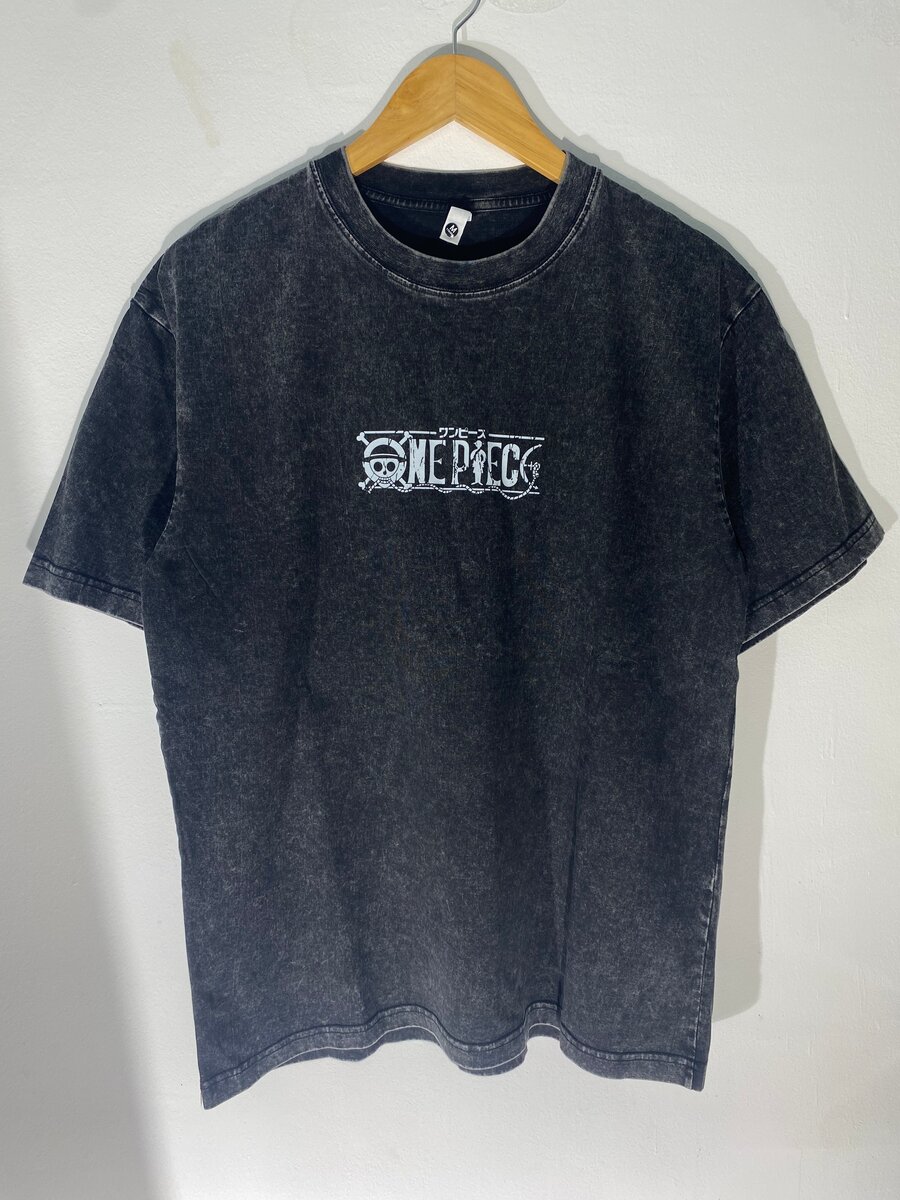 T-shirt One Piece délavé