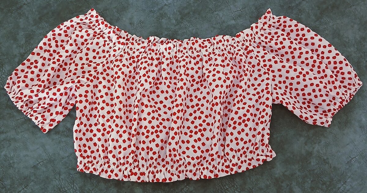 Top à épaules dénudées