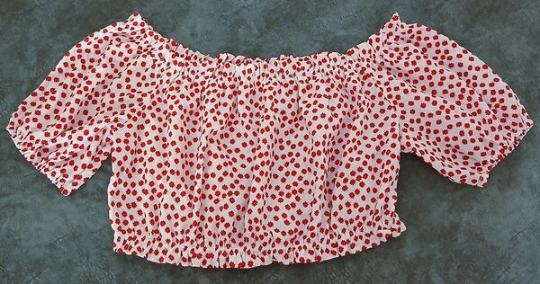 Top à épaules dénudées