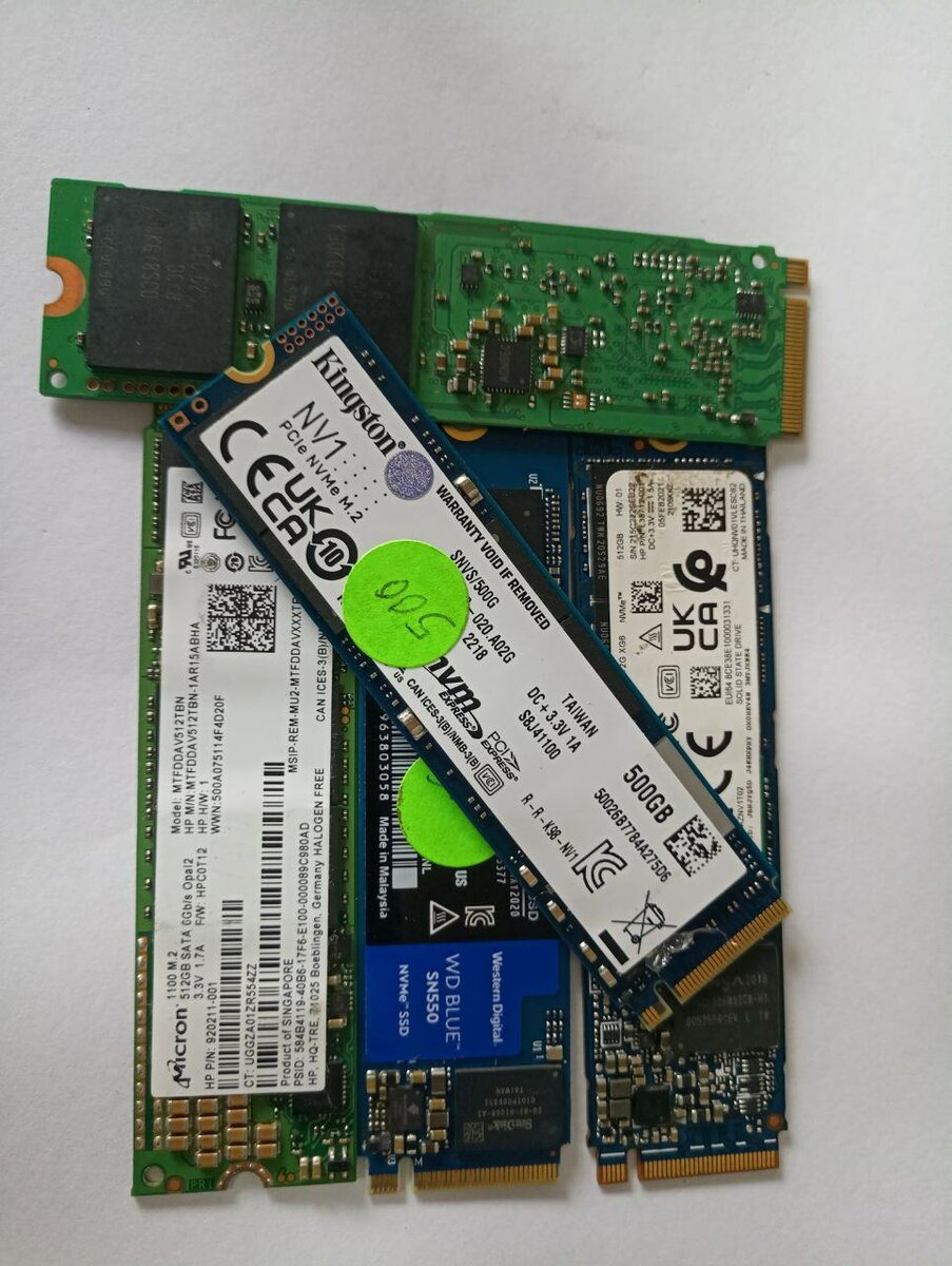 Disque SSD NVMe 500Go