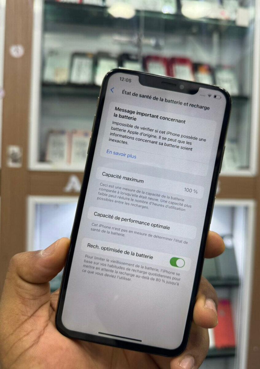 iPhone X Or 256 Go Excellent