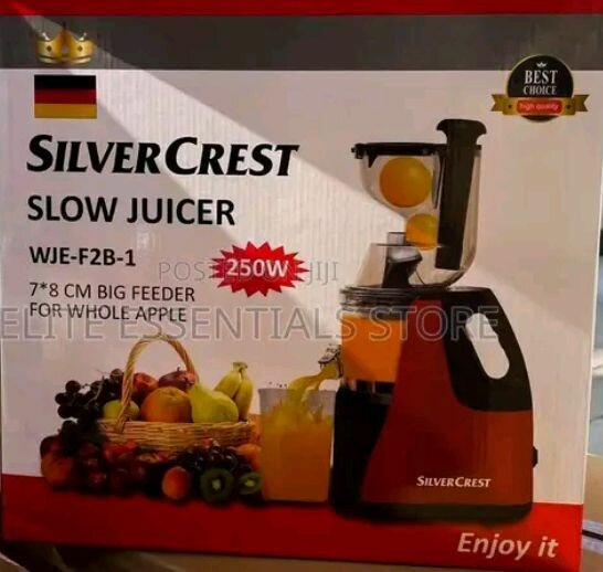 Masticating Juicer - Original Silver Crest