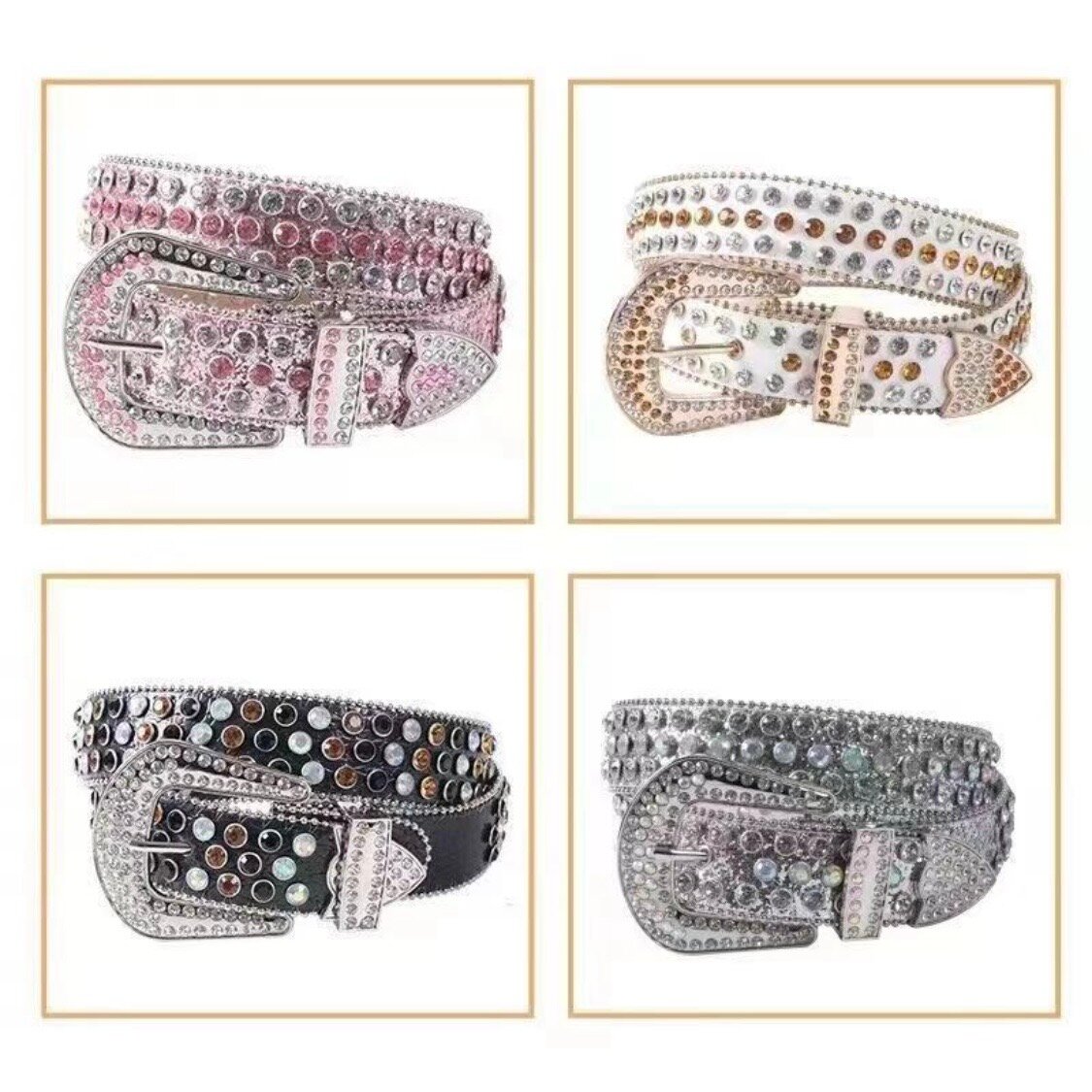 Ceinture strass glamour