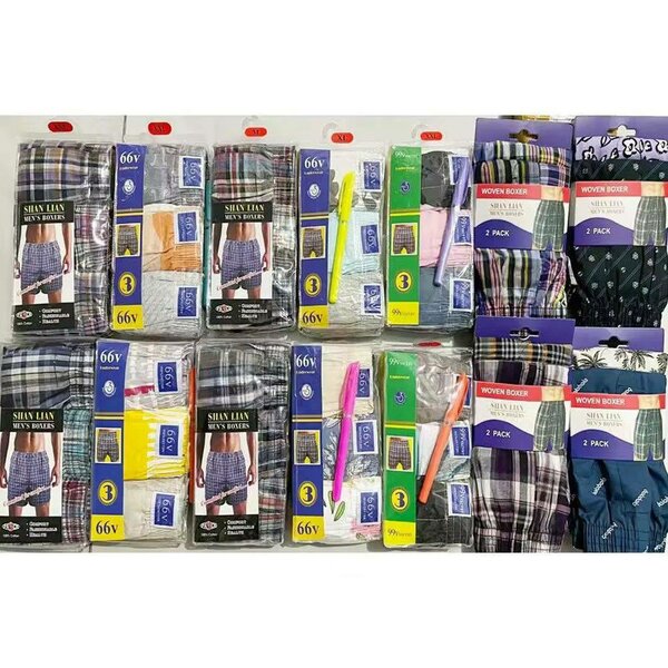 Lot de Boxers en Coton