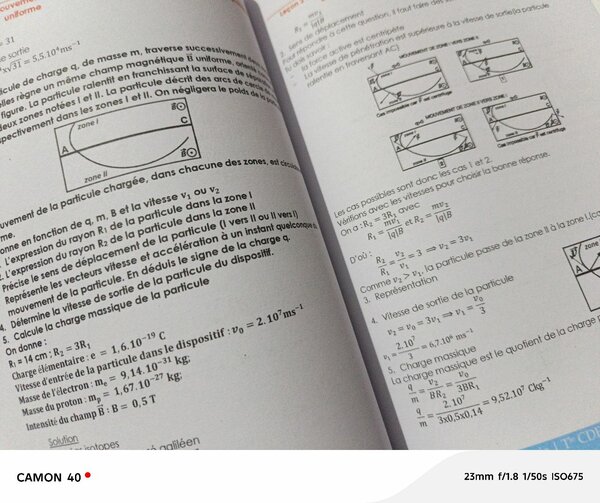 Secret physique chimie Tle CDE
