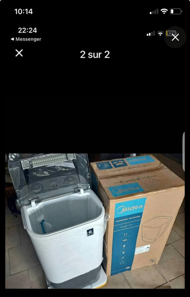 Lave-linge compact Midea