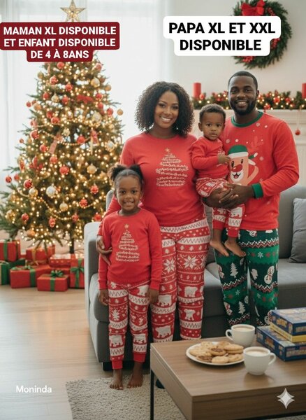 Pyjamas de Noël Famille