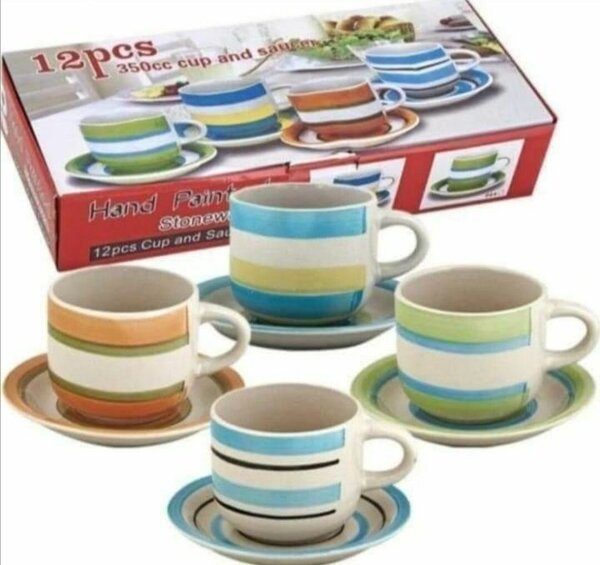 Ensemble de tasses à café 12 pièces