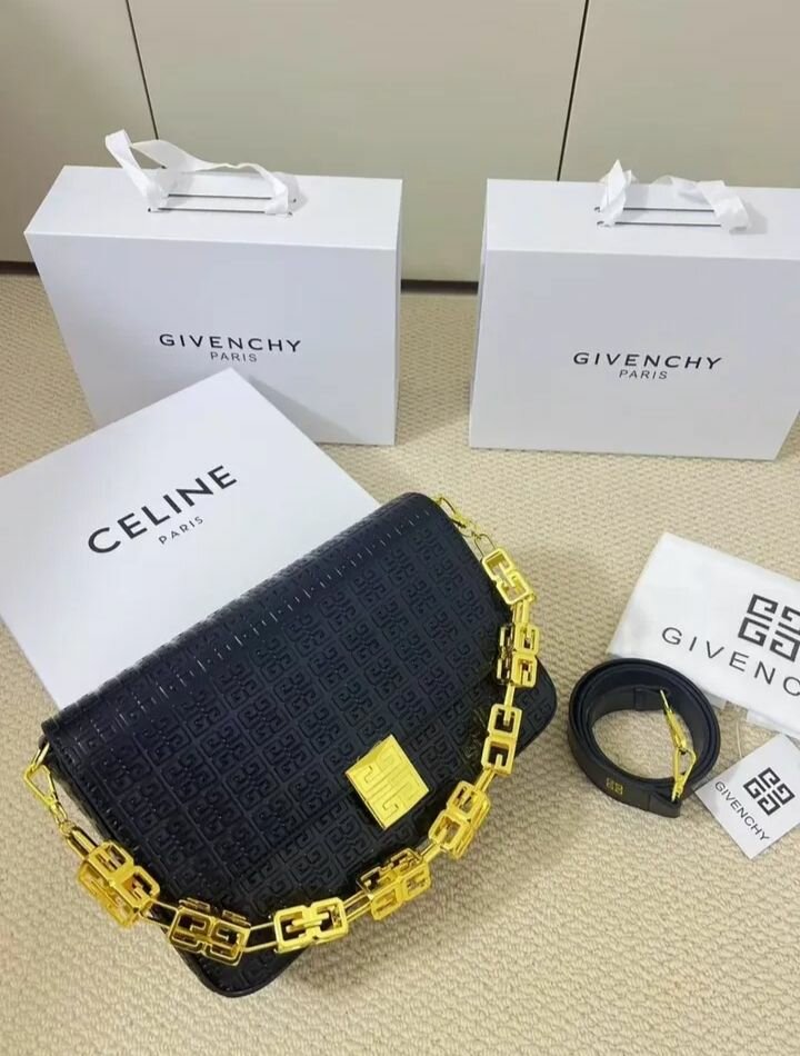 Sac de luxe chaîne dorée