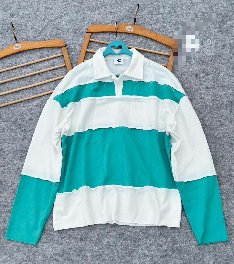 Polo rayé homme