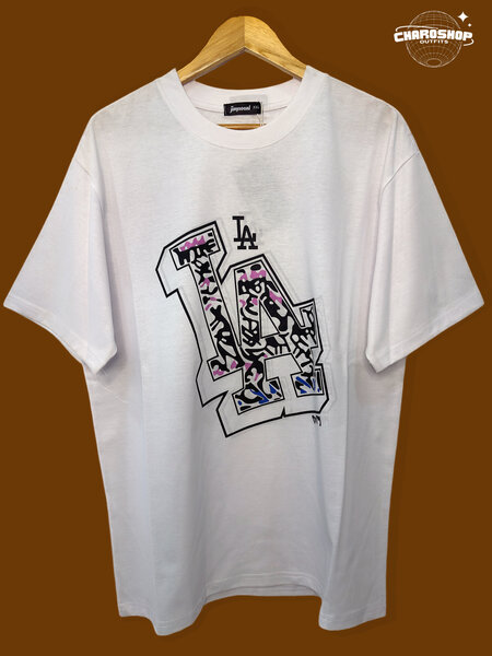 T-shirt blanc streetwear LA