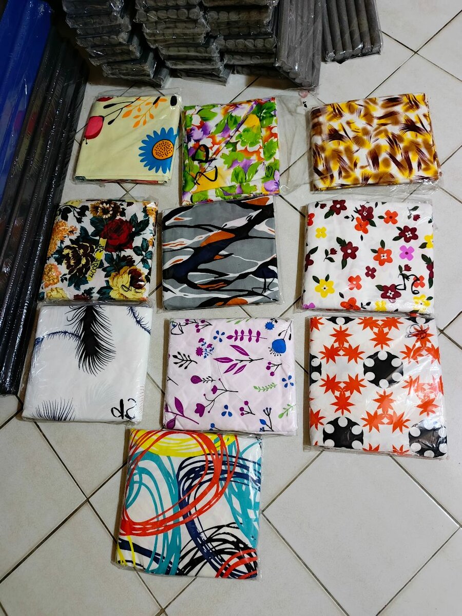 Tissu Imprimé Multicolore