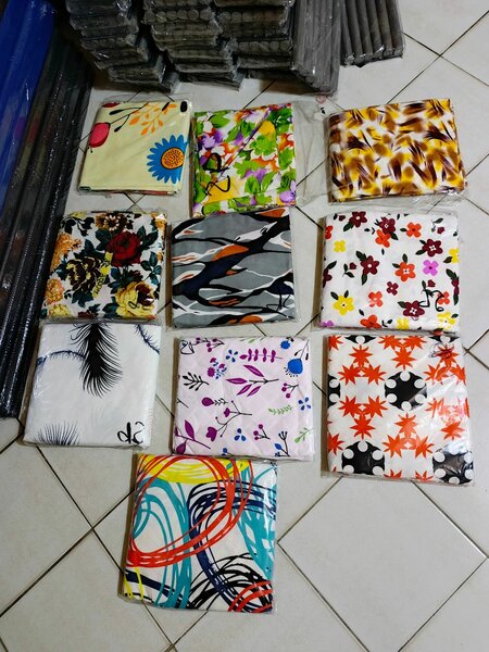 Tissu Imprimé Multicolore