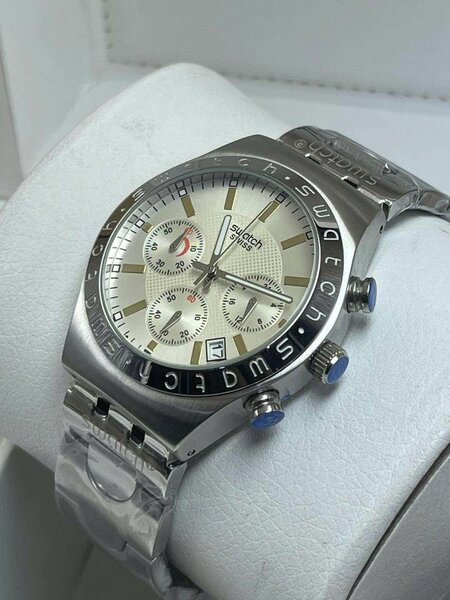 Montre Chronographe Swatch Acier