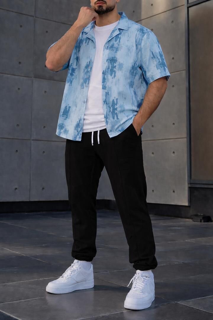 Chemise à motifs tendance