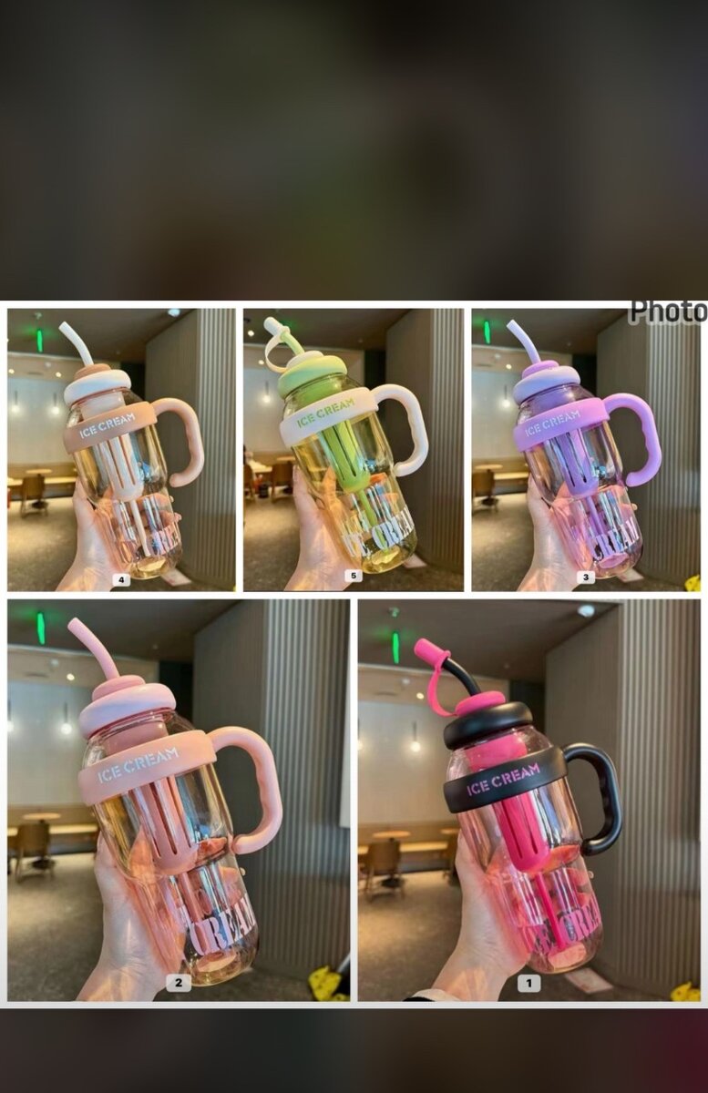 Bouteilles à eau glacée