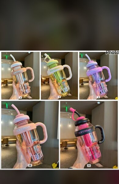 Bouteilles à eau glacée