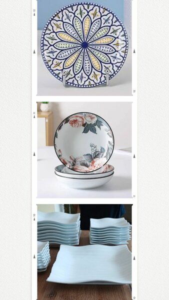 Assiettes Décoratives Élégantes