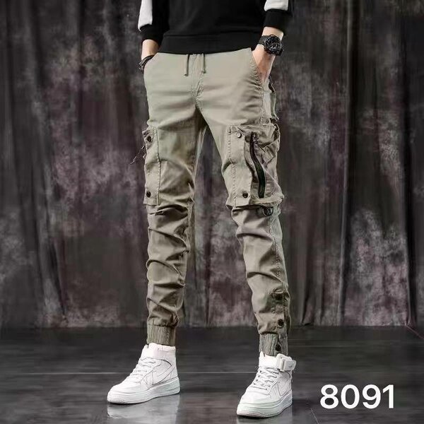 Pantalons cargo tendance homme