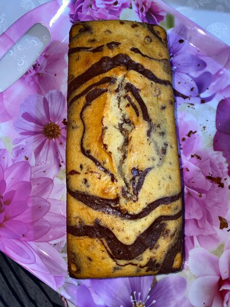 Cake marbré délicieux