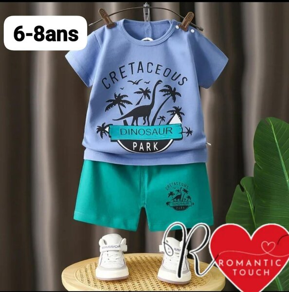 Ensemble Enfant Dino Style