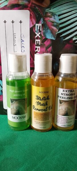 Stretch remover and peeling oil