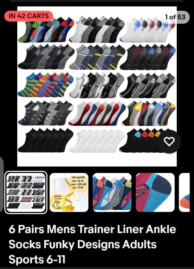 multi color ankle socks