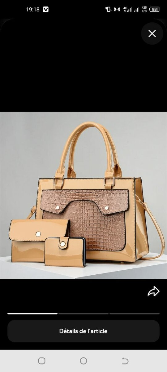 Sac à main élégant femme