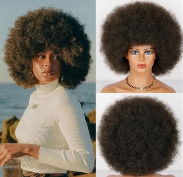 Perruque Afro Bouclée