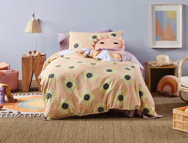Sunshine print Duvet cover