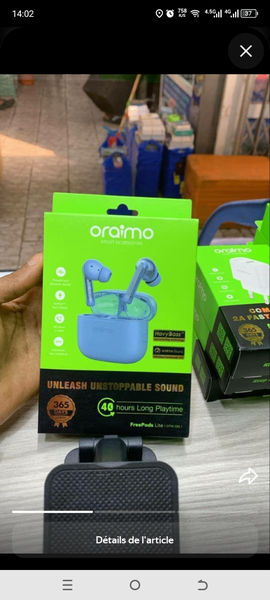 Écouteurs Bluetooth Oraimo