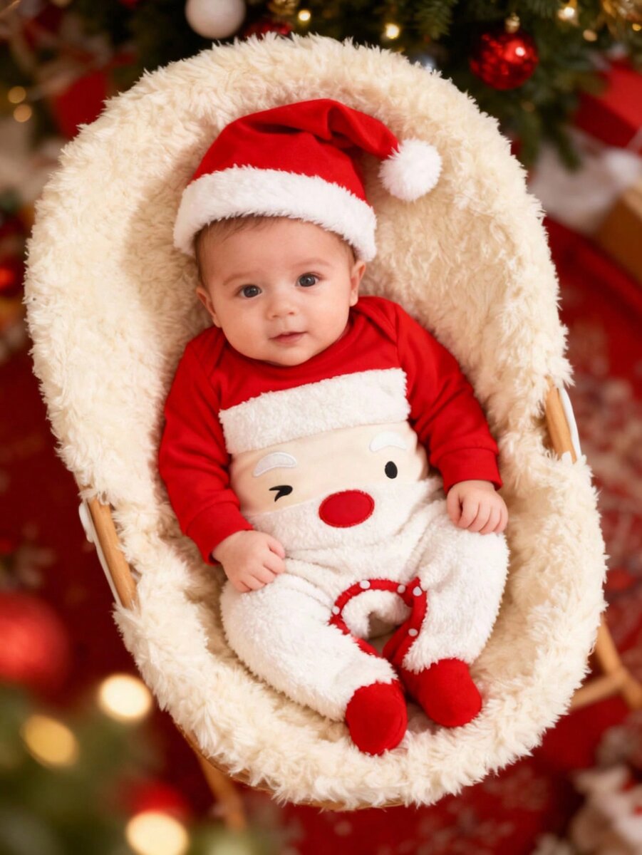 Combinaison Bébé Noël