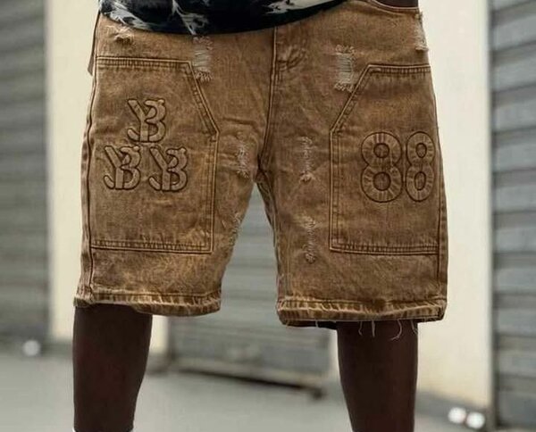 Shorts en jean décontractés