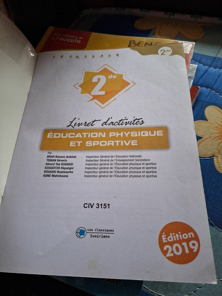 Livret Éducation Physique 2de