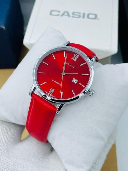 montre-bracelet casio bleu