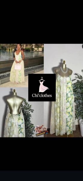 Robe élégante imprimée