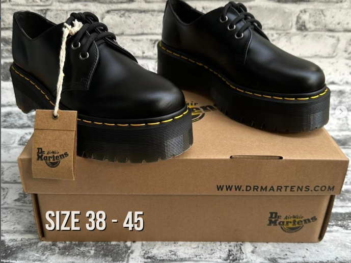 DRMARTENS black shoes