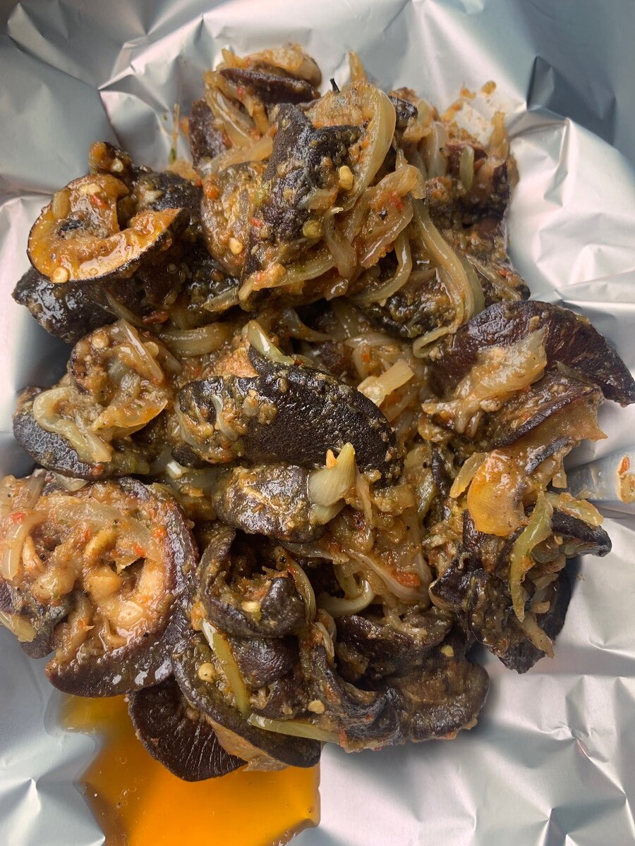 Délicieux escargots épicés