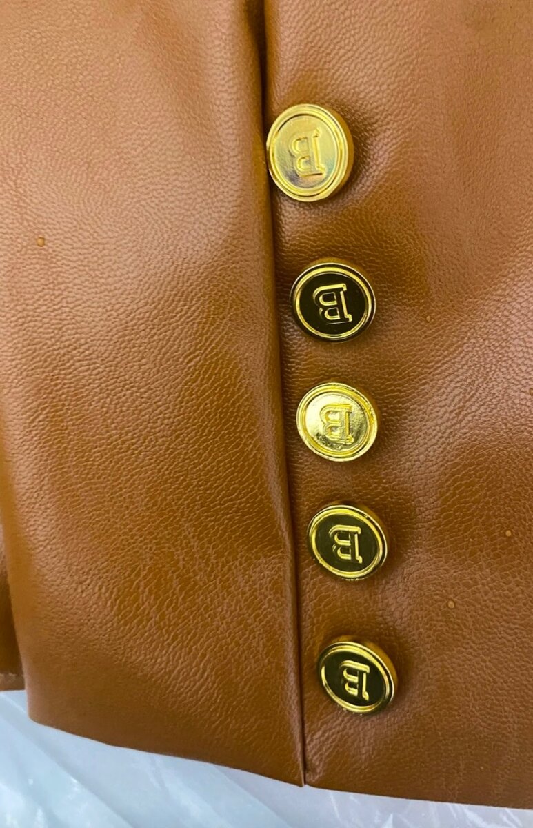 Пиджак из эко кожи новый