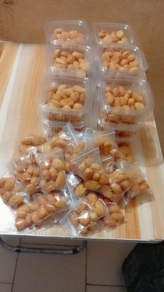 Collations croquantes assorties