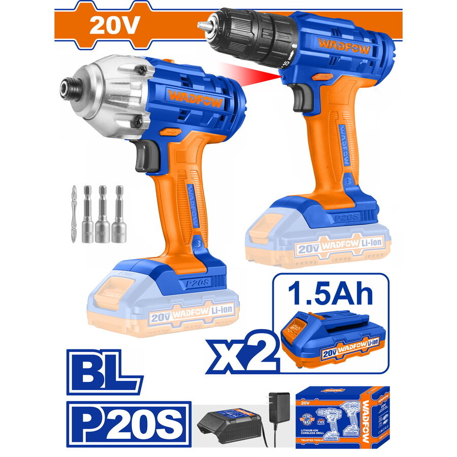 Perceuse-visseuse WADFOW 20V