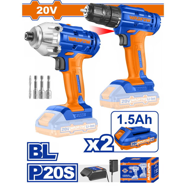 Perceuse-visseuse WADFOW 20V