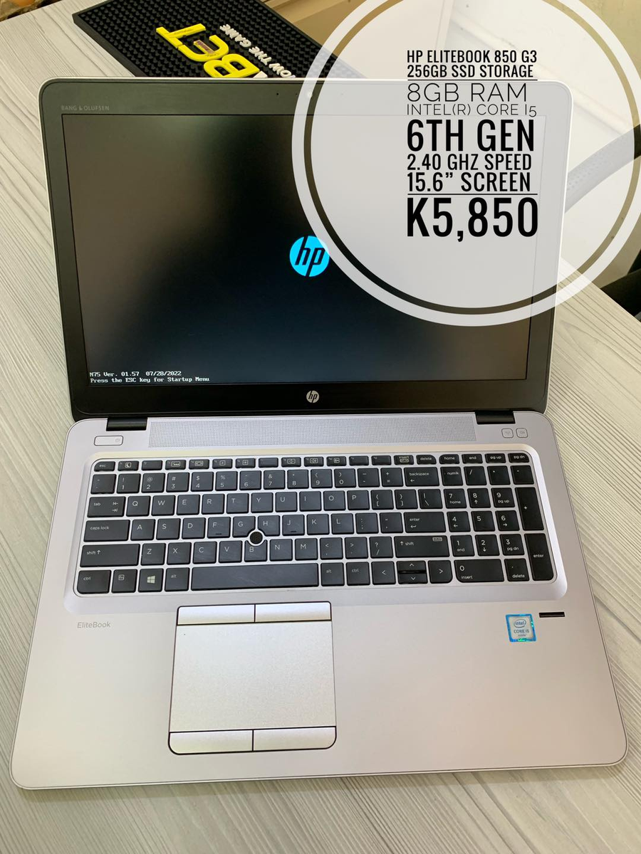 hp elitebook 850 g3 256gb 8 gb