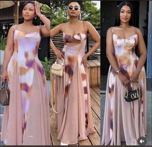 Robe longue élégante femme