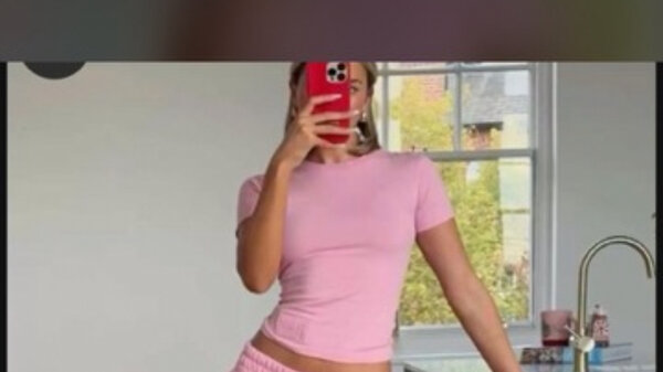 T-shirt rose femme confortable