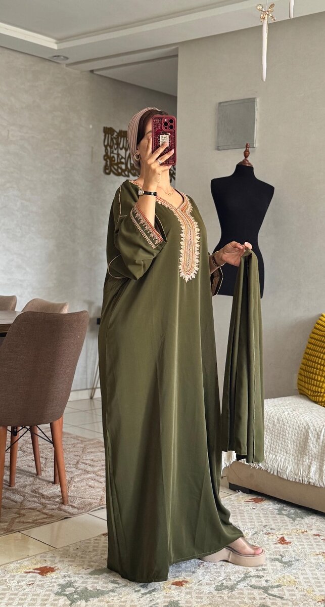 Jalabiya Élégante en soie