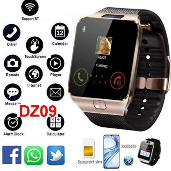 Montre intelligente Bluetooth DZ09