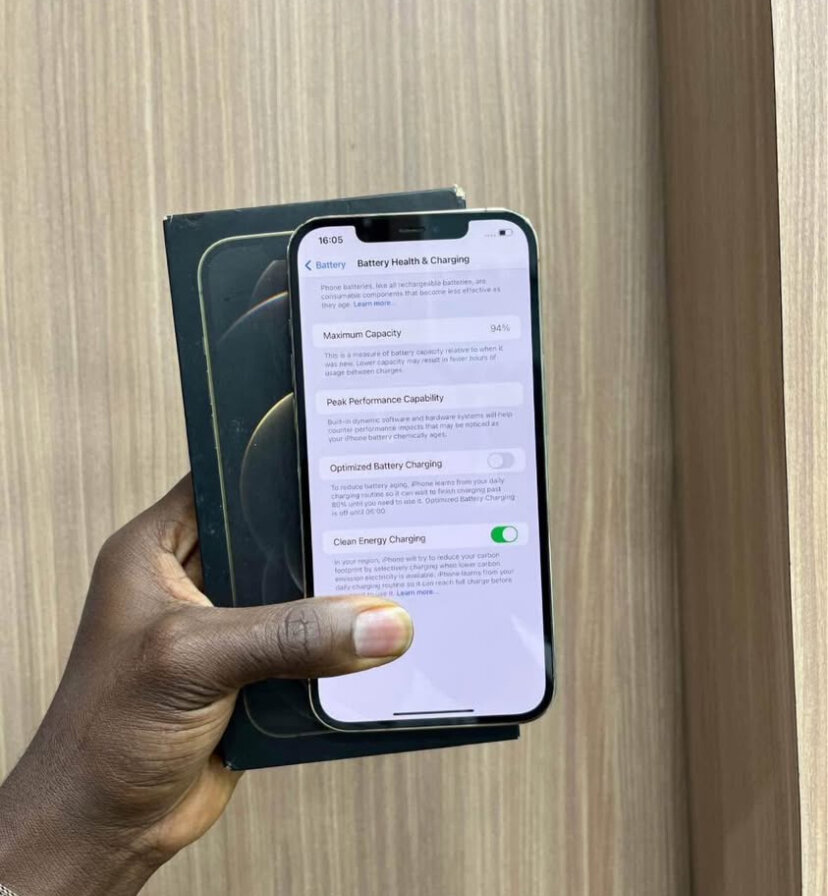 iPhone 12 Pro Max 256Go Blanc