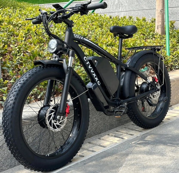 Vélo électrique tout-terrain robuste